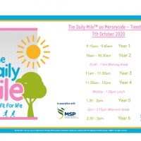 Daily Mile Timetable 1